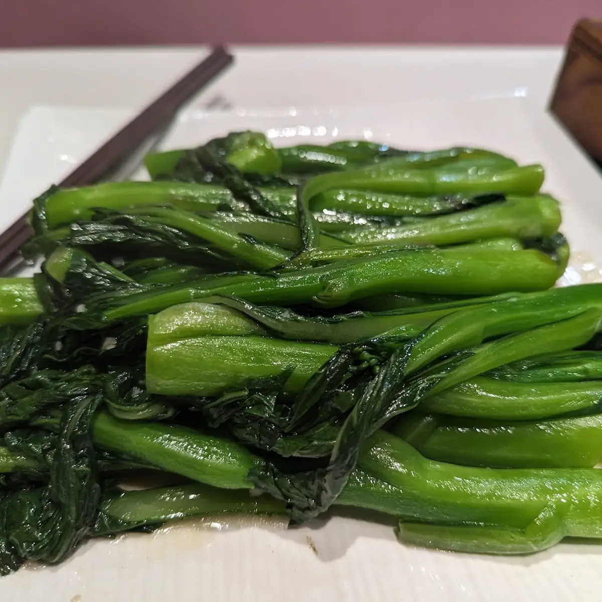 STRI-Fried Choy Sum 生炒油菜心